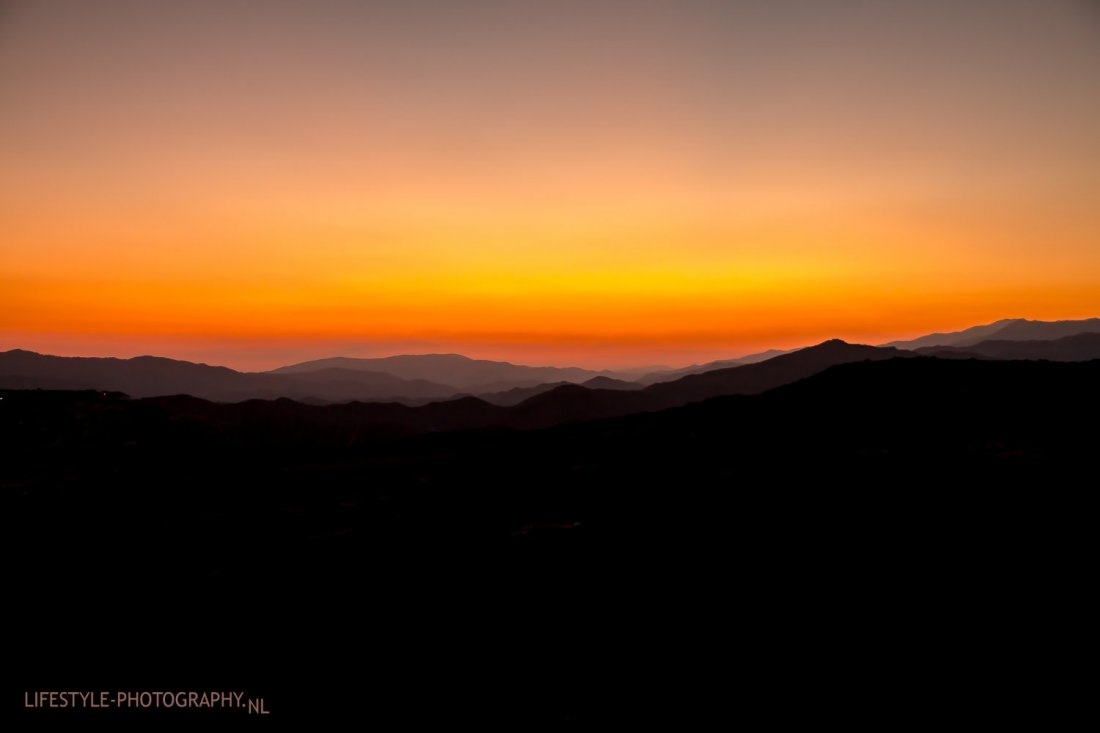 Zonsondergang Cyprus